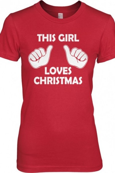 This Girl Loves Christmas Shirt