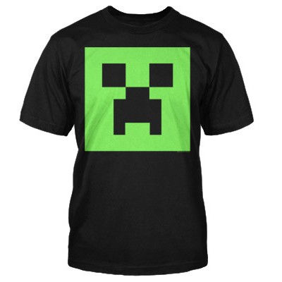 Minecraft Creeper Glow in the Dark T-shirt