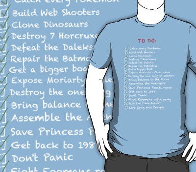 “To do List” T-shirt