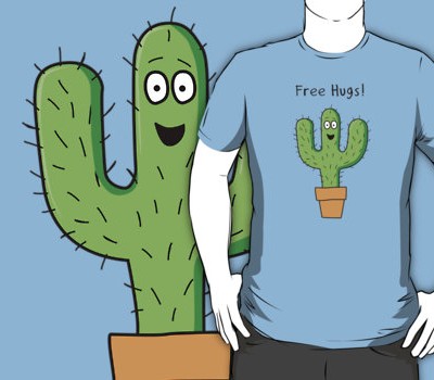 Free Hugs Cactus