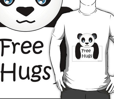 Free Hugs Panda