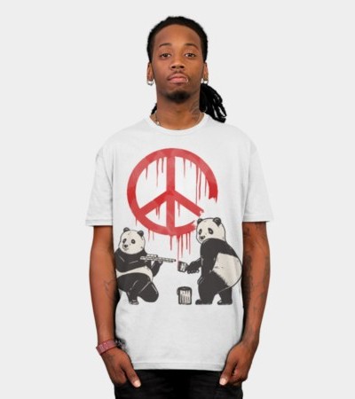 Pandalism Peace Sign