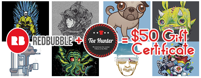Giveaway: FREE T-Shirts Sponsored by Redbubble