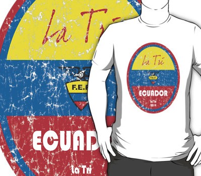 Fifa 2014 – Ecuador T-Shirt