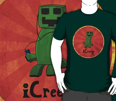 Minecraft iCreep T-Shirt
