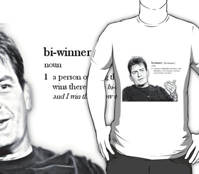 Charlie Sheen – Bi-Winner