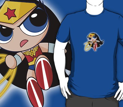 Wonder Woman Puff