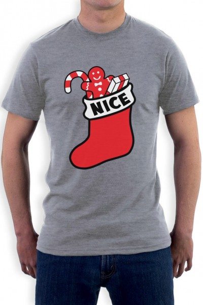 Nice and Naughty Xmas T-Shirt