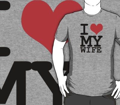 Valentine’s Day T-shirt – I Love My Wife