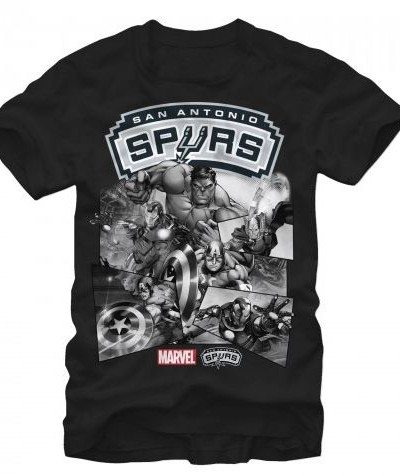 Spurs Basketball Avengers