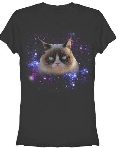 Grumpy Cat in Space