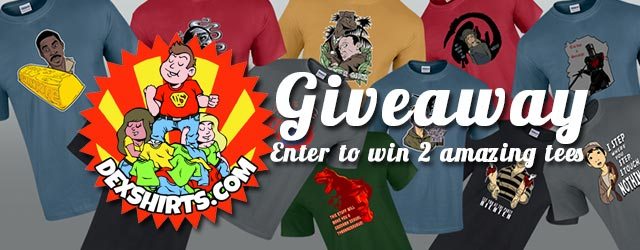 Giveaway: Win 2 FREE Tees from Dex Shirts