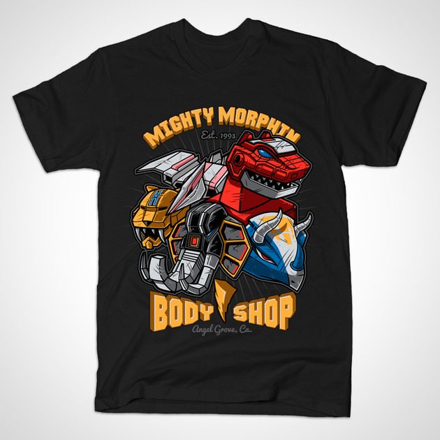 Mighty Morphin Body Shop