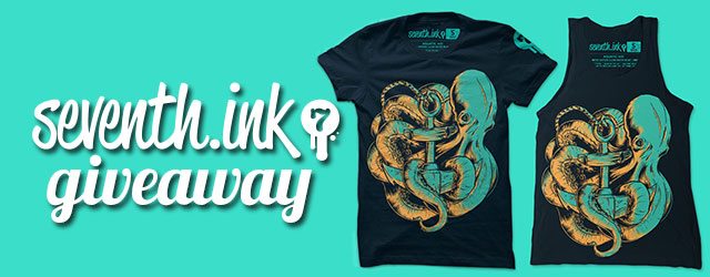 Giveaway: Win 2 FREE Tees from Seventh Ink