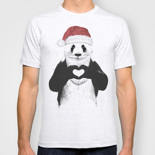 Santa panda