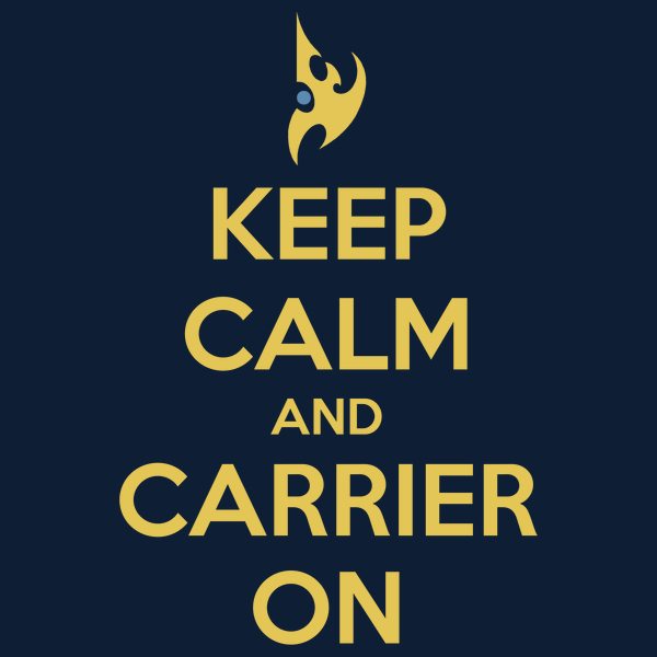 Keep Calm and Carrier On!