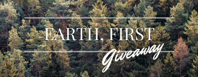 Earth, First Giveaway: Design by Humans Plants Trees