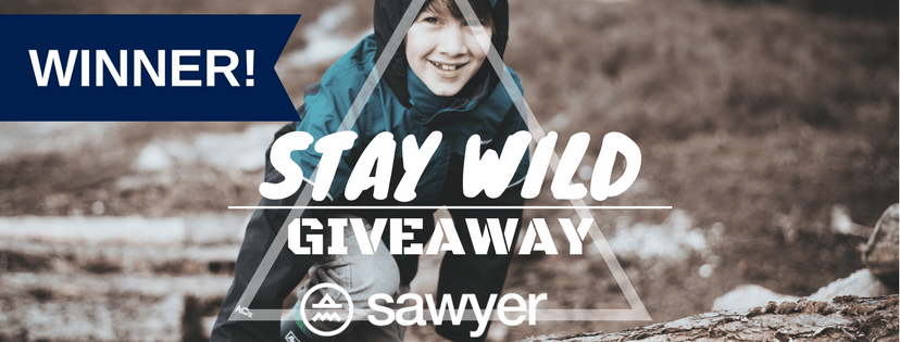 Announcing the WINNER of the Sawyer ‘Adventure Kit’ Giveaway!
