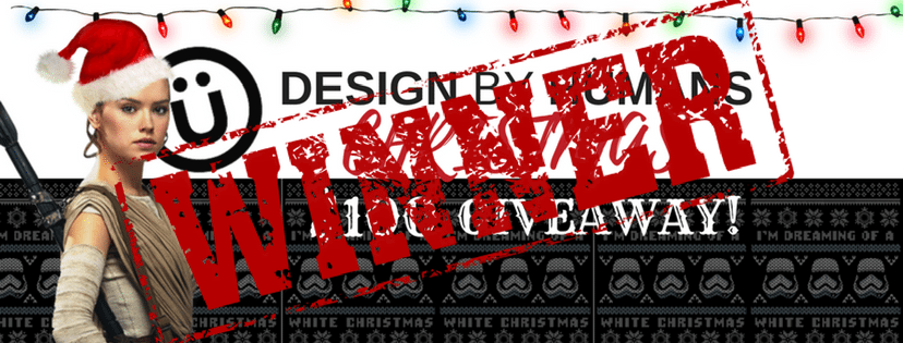 Announcing the WINNER of the Design By Humans $100 Christmas Giveaway!